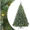 Image de vidaXL Sapin de Noël artificiel avec 300 LED Vert 210 cm PE et PVC