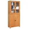 Image de vidaXL Ensemble de meubles de rangement avec étagère 2 pc Naturel