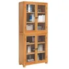 Image de vidaXL Ensemble de meubles de rangement 2 pc Naturel 80 x 35 x 185 cm