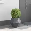 Image de vidaXL Jardinière Anthracite 50 x 50 x 40 cm Acier