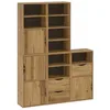 Image de vidaXL Armoires latérales 5 pcs ODDA 40x24x79 cm bois massif pin
