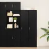 Image de vidaXL Haut Armoire Chêne noir 40 x 42,5 x 185 cm
