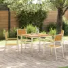 Image de vidaXL Ensemble de repas extérieur 5 pcs