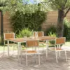 Image de vidaXL Ensemble de repas extérieur 5 pcs