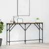 Image de vidaXL Table console Bois Ancien 140 x 23 x 75 cm