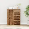 Image de vidaXL Buffet Bois ancien 60 x 31 x 70 cm Bois d'ingénierie
