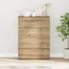 Image de vidaXL Buffet Chêne artisanal 60 x 39 x 80 cm Bois d'ingénierie