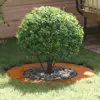 Image de vidaXL adapté pour anneaux d'arbre plats 5 pc Rouillé Ø50/80 cm