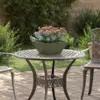 Image de vidaXL Cache-pot de jardin 5 pc Vert olive 35 x 35 x 15 cm