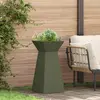 Image de vidaXL Jardinière à pilier Olive 35 x 35 x 73 cm