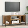 Image de vidaXL Meuble TV Bois Ancien 102 x 35 x 45 cm Bois d'ingénierie