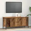 Image de vidaXL Meuble TV Bois Ancien 100 x 35 x 45 cm Bois d'ingénierie