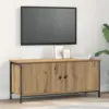 Image de vidaXL Meuble TV Chêne artisanal 100 x 35 x 45 cm Bois d'ingénierie
