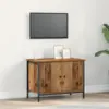 Image de vidaXL Meuble TV Bois Ancien 60 x 35 x 45 cm Bois d'ingénierie