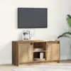 Image de vidaXL Unites TV Marron 100 x 34 x 50 cm Bois d'ingénierie