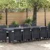 Image de vidaXL Ensemble de salle à manger pour jardin 13 pc Anthracite
