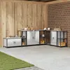Image de vidaXL Étagère de Cuisine HATTEM Argenté 30 x 50 x 92 cm Acier