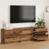 Image de vidaXL Unites TV 180 x 34 x 50 cm Bois Ancien Bois d'ingénierie
