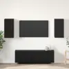 Image de vidaXL Meuble TV mural 2 pcs Chêne noir 30,5 x 30 x 60 cm