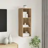 Image de vidaXL Ensemble meuble TV 37 x 37 x 107 cm Chêne artisanal