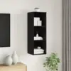 Image de vidaXL Ensemble meuble TV 37 x 37 x 107 cm Chêne noir