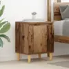 Image de vidaXL Cabinet de chevet Bois ancien 40 x 30 x 50 cm Bois d'ingénierie