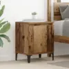 Image de vidaXL Cabinet de chevet Bois ancien 40 x 30 x 50 cm Bois d'ingénierie