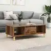 Image de vidaXL Table basse Bois ancien 102 x 55 x 35 cm Bois d'ingénierie