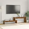 Image de vidaXL Ensemble meuble TV Montage mural Bois Ancien 180 x 30 x 43 cm