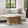 Image de vidaXL Table basse chêne artisanal 103,5 x 60 x 40 cm
