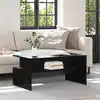 Image de vidaXL Table basse Chêne noir 90 x 55 x 42,5 cm Bois d'ingénierie