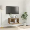 Image de vidaXL Ensemble meuble TV Marron 60 x 30 x 30 cm Bois d'ingénierie