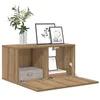 Image de vidaXL Ensemble meuble TV 3 pc Marron Bois d'ingénierie