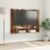 Image de vidaXL Ensemble meuble TV Montage mural Bois Ancien 120 x 23,5 x 90 cm