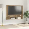 Image de vidaXL Ensemble meuble TV 120 x 23,5 x 90 cm Chêne artisanal