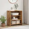 Image de vidaXL Buffet Marron 70 x 41 x 75 cm Bois d'ingénierie