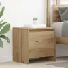 Image de vidaXL Cabinet de chevet Chêne artisanal 45 x 34 x 44,5 cm