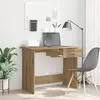 Image de vidaXL Bureau Chêne artisanal 100 x 50 x 76 cm Bois d'ingénierie