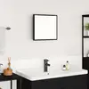 Image de vidaXL Miroir de salle de bain LED Chêne noir 40 x 37 x 8.5 cm