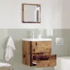 Image de vidaXL Cabinet de salle de bain Bois Ancien 41 x 38,5 x 45 cm