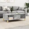 Image de vidaXL Table basse Gris béton 102 x 55 x 35 cm Bois d'ingénierie