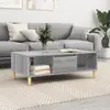 Image de vidaXL Table basse Gris Sonoma 102 x 55 x 35 cm Bois d'ingénierie