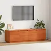 Image de vidaXL Meuble TV Marron 156 x 37 x 45 cm Bois d'ingénierie