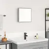 Image de vidaXL Miroir de salle de bain LED Gris Sonoma 40 x 37 x 8.5 cm