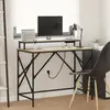 Image de vidaXL Bureau Chêne Sonoma 100 x 50 x 86,5 cm Bois d'ingénierie