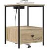 Image de vidaXL Cabinet de chevet 2 pc Chêne Sonoma 42 x 41 x 56 cm