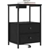 Image de vidaXL Cabinet de chevet 2 pièces Chêne noir 40 x 31 x 60 cm