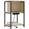 Image de vidaXL Cabinet de chevet 2 pièces Chêne Sonoma 38 x 31 x 61 cm