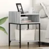 Image de vidaXL Cabinet de chevet 2 pcs Gris Sonoma 40 x 40 x 61 cm