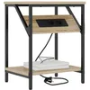 Image de vidaXL Cabinet de chevet 2 pc Chêne Sonoma 38 x 30 x 48 cm